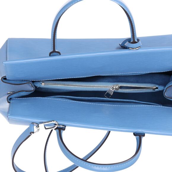 Louis Vuitton Marly MM Epi Handbag M94661 Bleuet Epi Leather Light Blue - Picture 5 of 8